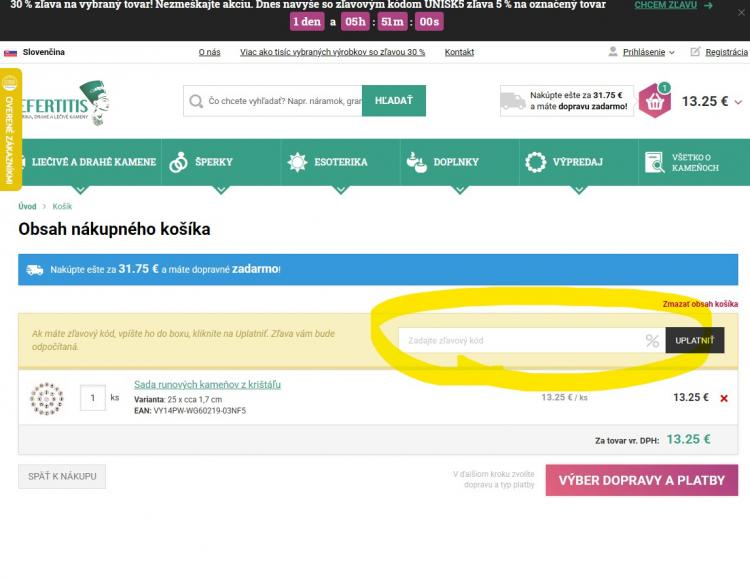 Nefertitis zľavové kódy a zľavové kupóny
