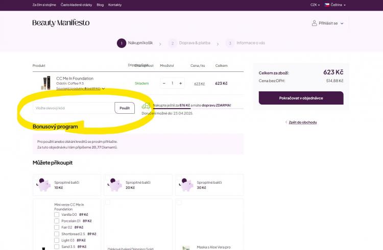 Beautymanifesto slevové kupóny a slevové kódy
