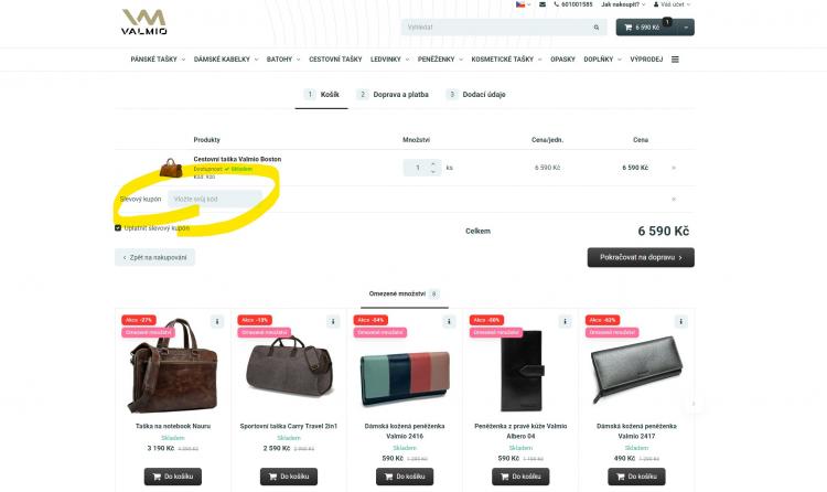 Valmio slevové kupóny a slevové kódy
