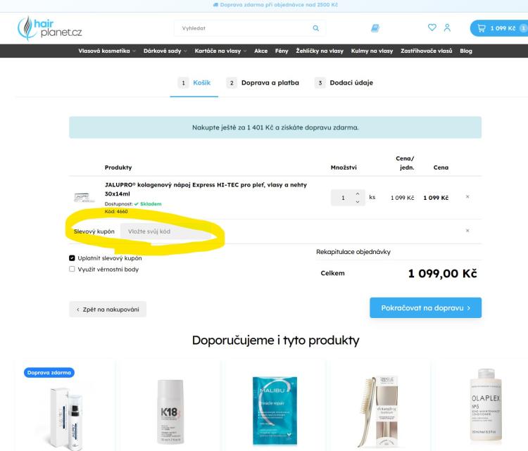 Hairplanet slevové kupóny a slevové kódy