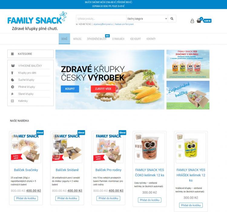 Familysnack slevové kupóny a slevové kódy
