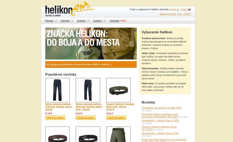 Helikon-Tex zľavové kódy a zľavové kupóny