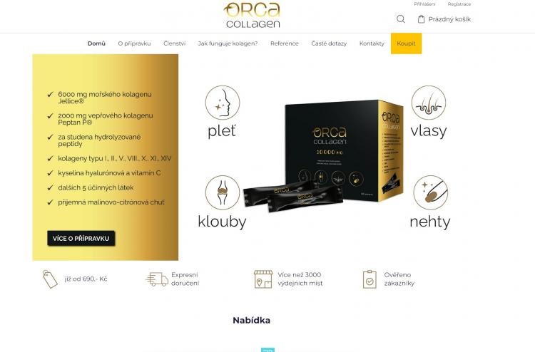 Orcacollagen slevové kupóny a slevové kódy