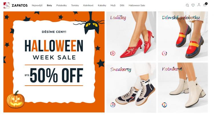 Zapatos slevové kupóny a slevové kódy