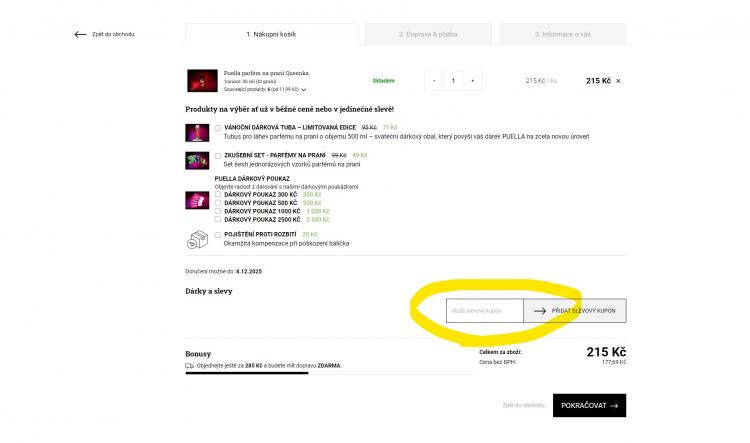 Puellavune slevové kupóny a slevové kódy