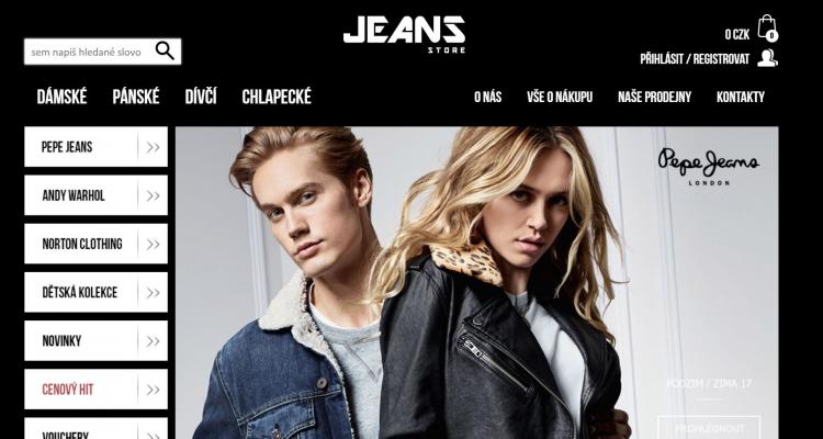 Jeans-Store slevové kupóny a slevové kódy