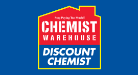 Up to 60% off RRP on Beauty & Cosmetics at Chemist Warehouse