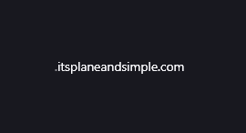 Itsplaneandsimple.com