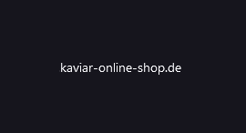 Nicolo - Sparen Sie € 10.- im Kaviar Online Shop.de
